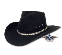 Klobouk Kansas black