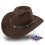 Klobouk Walker brown