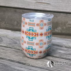 Termohrnek s víčkem Southwest white