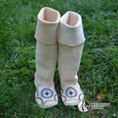 Apačské mokasíny s výšivkou