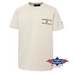 Tričko So wild so angry beige