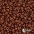 Korálky hnědé - rokajl 50g
