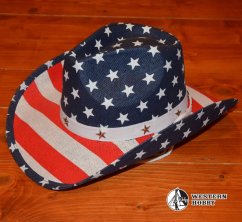 Slaměný klobouk USA