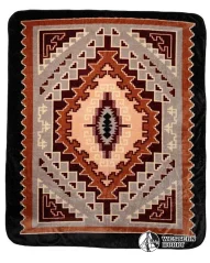 Indiánská deka - dvojlůžko