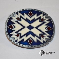 Přezka s indiánským motivem