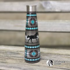 Láhev na vodu Horses tyrkys