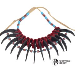 Náhrdelník s imitací medvědích drápů