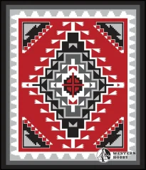 Indiánská deka - dvojlůžko