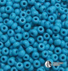 Tyrkysové korálky - 50ks