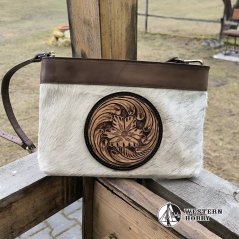 Dámská kožená kabelka