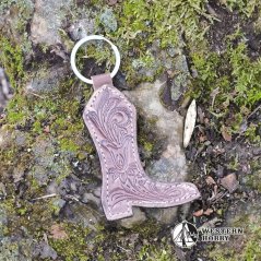 Klíčenka cowboy boot