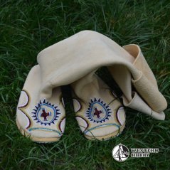 Apačské mokasíny s výšivkou