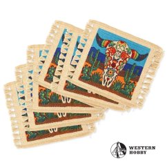 Prostírání pod hrneček Skull