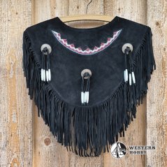 Kožený dámský přehoz