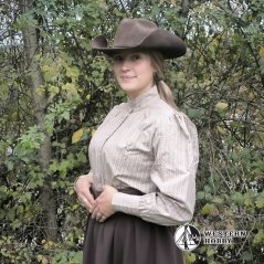 Dámská halenka Shirley beige stripe