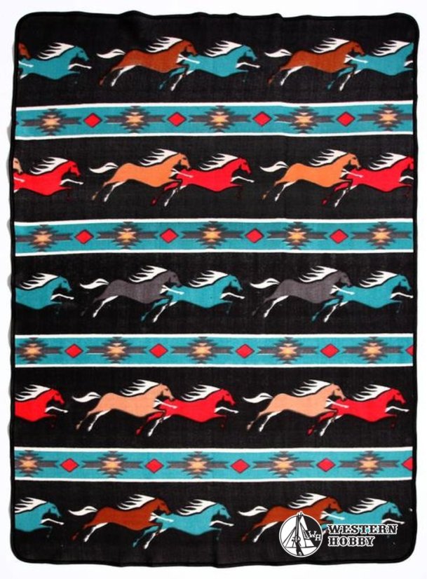 Deka s motivy koní