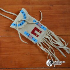 Váček z jelenice na opasek