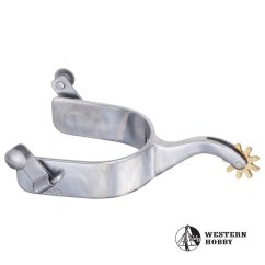 Westernové ostruhy "Swan neck"