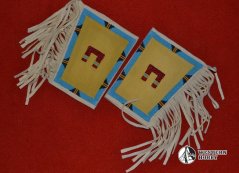 Mužské manžety vyšívané