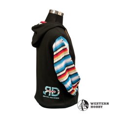 Dámská hoodie Black Pastel Serape