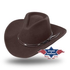 Klobouk Dallas brown