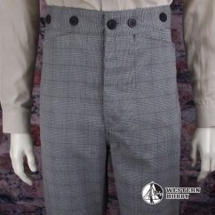 Old style kalhoty San Angelo plaid
