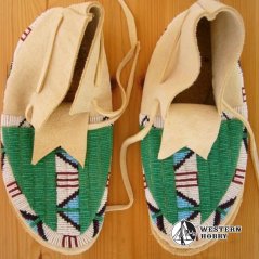 Mokasíny celovyšívané