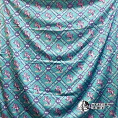 Hedvábný šátek na krk Bandita Babe