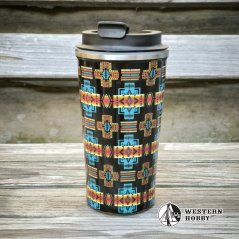 Termoska na kávu Southwest black