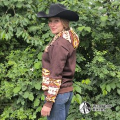 Mikina Southwest brown