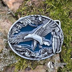 Spona na opasek s motivem orla