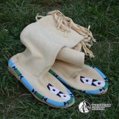 Apačské mokasíny s výšivkou