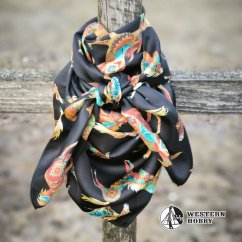 Hedvábný šátek Šátek Feather