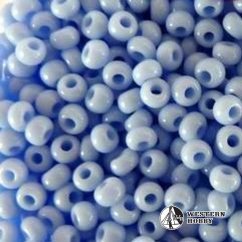 Korálky vraní modrá - rokajl 50g