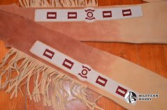 Pánské vyšívané legíny