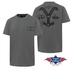 Tričko Ride for the Brand grey