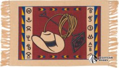 Prostírání na stůl Western