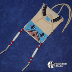 Váček z jelenice na opasek