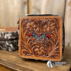 Kožená šperkovnice