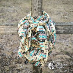 Hedvábný šátek Šátek Turquise