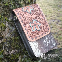 Dámská kožená kabelka