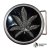 Spona s motivem Cannabis