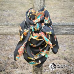 Hedvábný šátek Šátek Feather