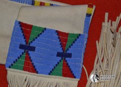 Indiánský vak na dýmku