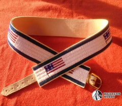 Indiánský opasek celovyšívaný