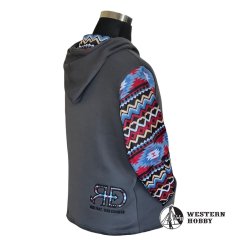 Dámská mikina Dark Gray Aztec