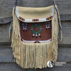 Taška z jelenice přes rameno