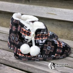 Kotníkové bačkory Southwest black