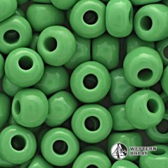 Zelené korálky - 50ks