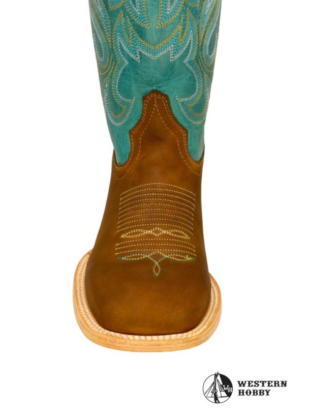 Westernové boty dámské "Tyrkys"